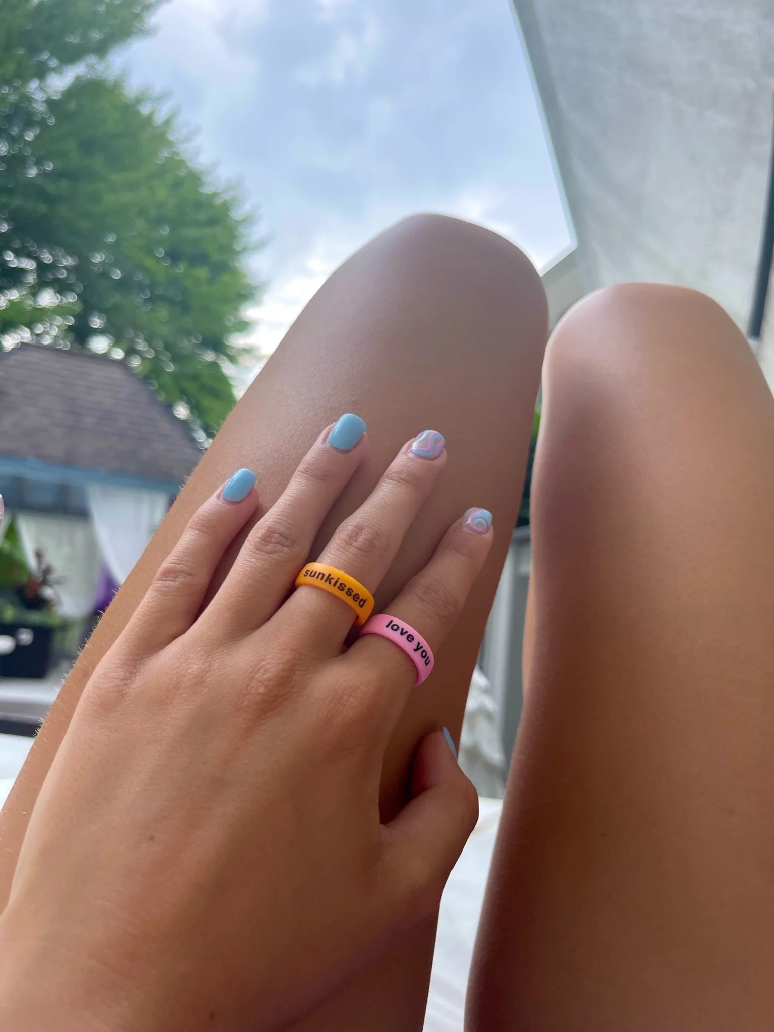 Flip Reversible love you / say it back ring - Image 16