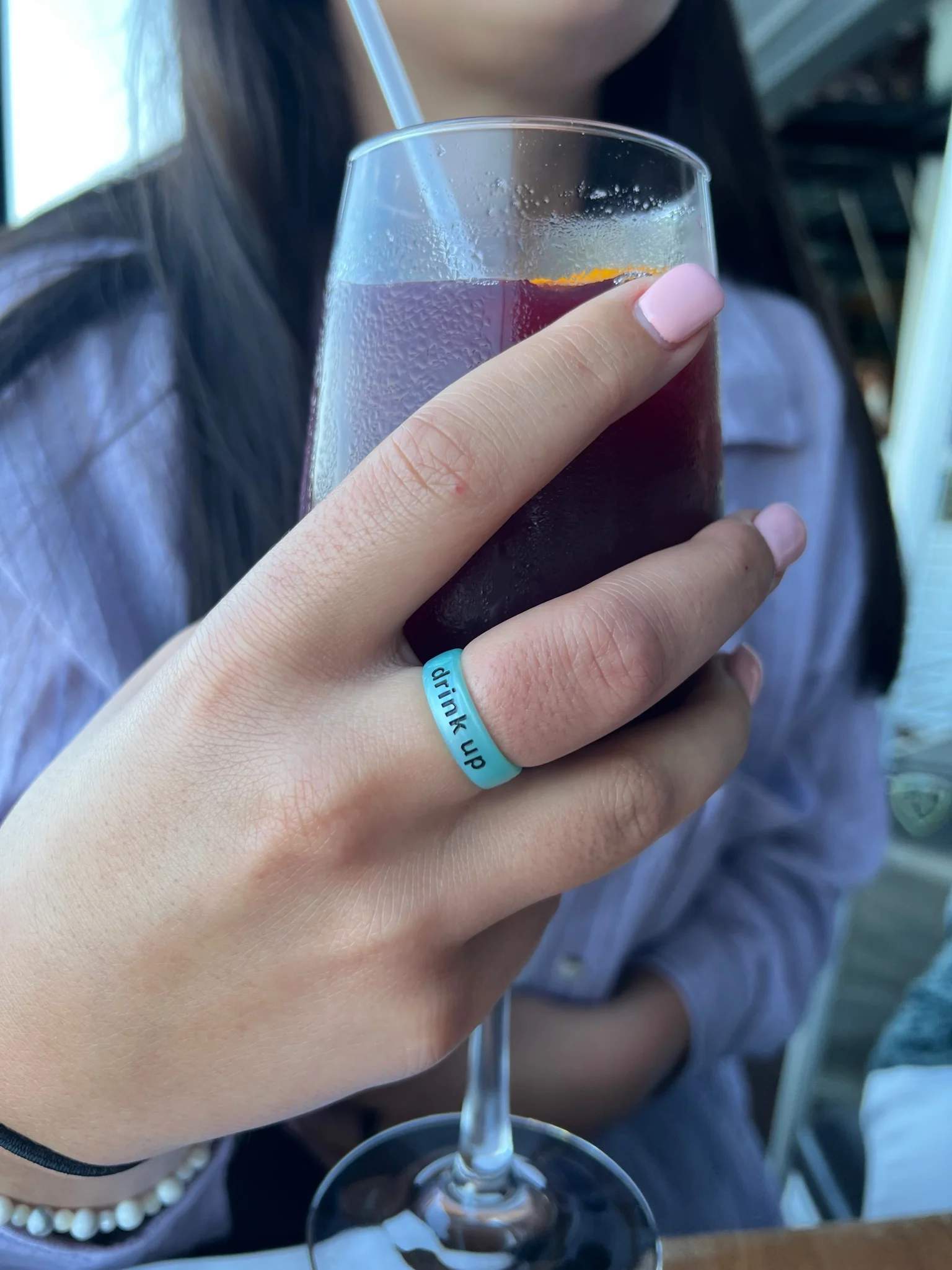 Flip Reversible drink up / hungover turquoise Rings - Image 23