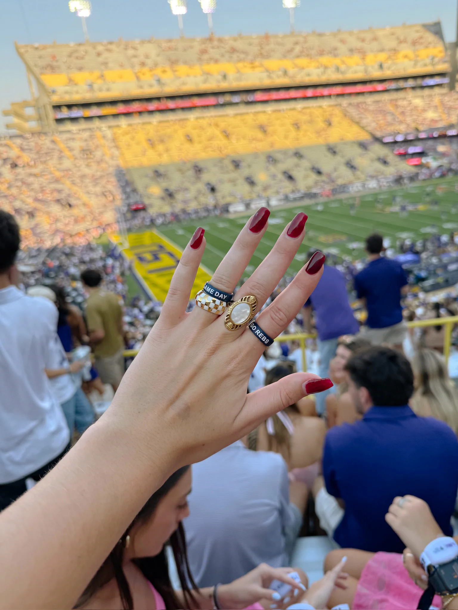 Flip Reversible GO REBS / HYDR Navy Blue Ring - Image 3