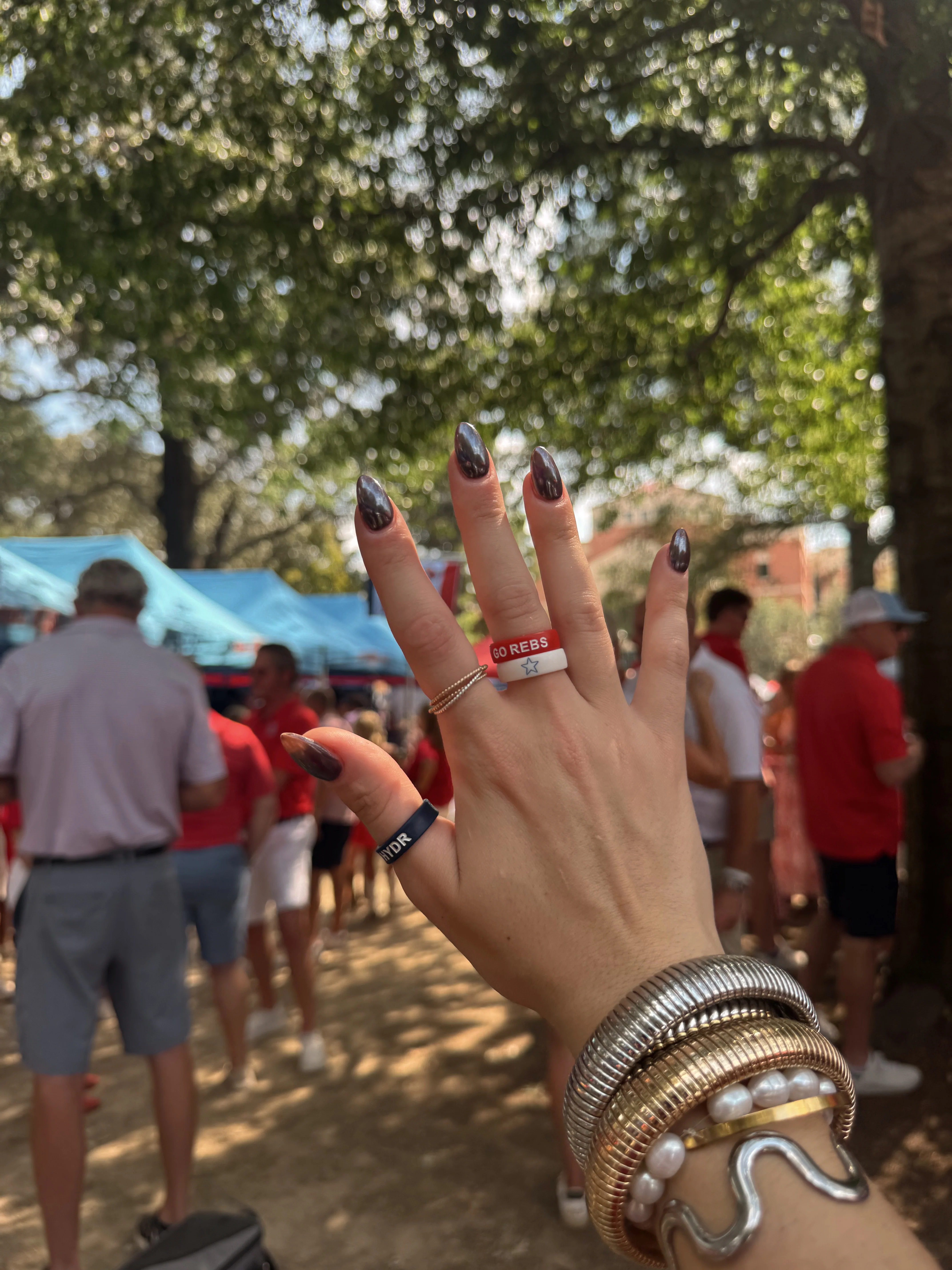 Flip Reversible GO REBS / HYDR Red & White Ring - Image 7