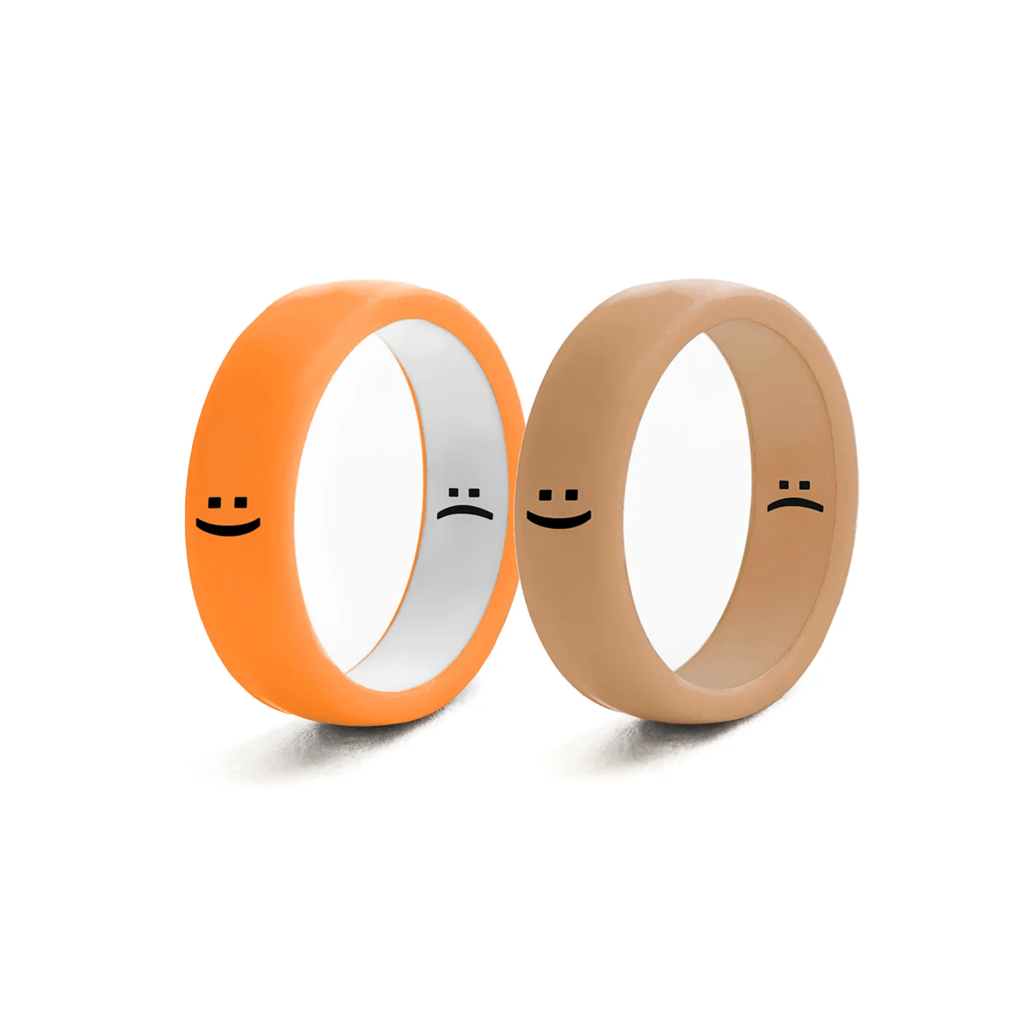 Flip Reversible smile rings 2pack oi